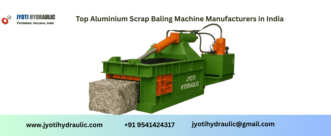 Aluminium Scrap Baling Machines Manufacturer