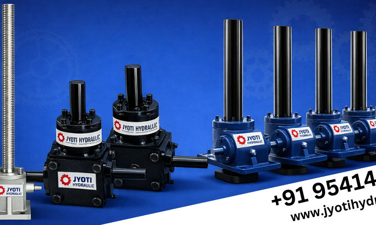 Worm Gear Screw Jack Designed as per DIN 103 Trapezoidal Thread Standards