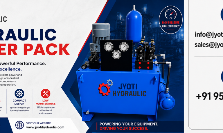 What Is a Large Hydraulic Power Pack? – Jyoti Hydraulic