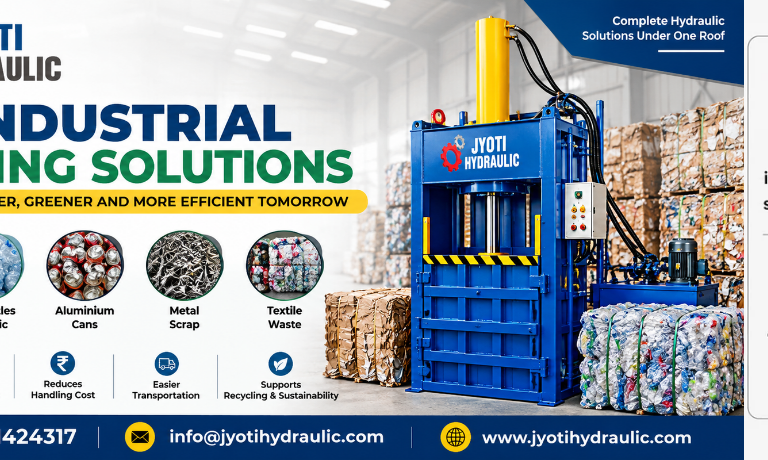 Industrial Baling Solutions Price in India: Complete 2026 Buyer’s Guide – Jyoti Hydraulic